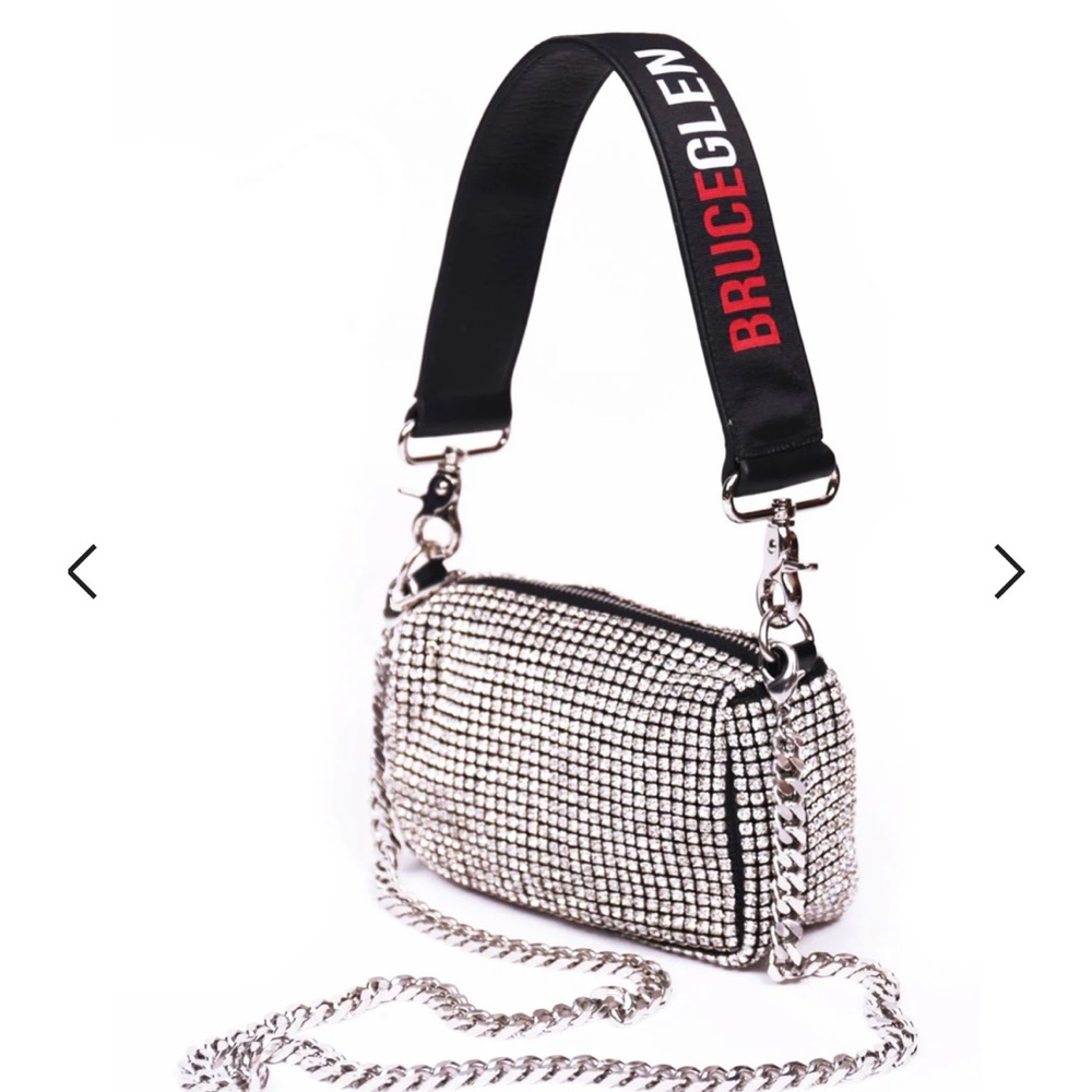 BruceGlenn Sparkle Pouchette Bag